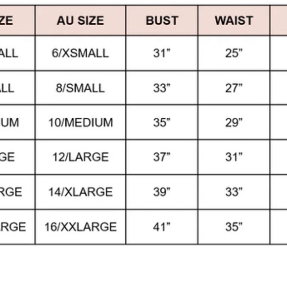 Brand new Elliatt rehearsal dinner bridal shower dress with size guide! - Picture 3 of 6